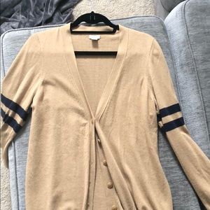 Varsity long cardigan